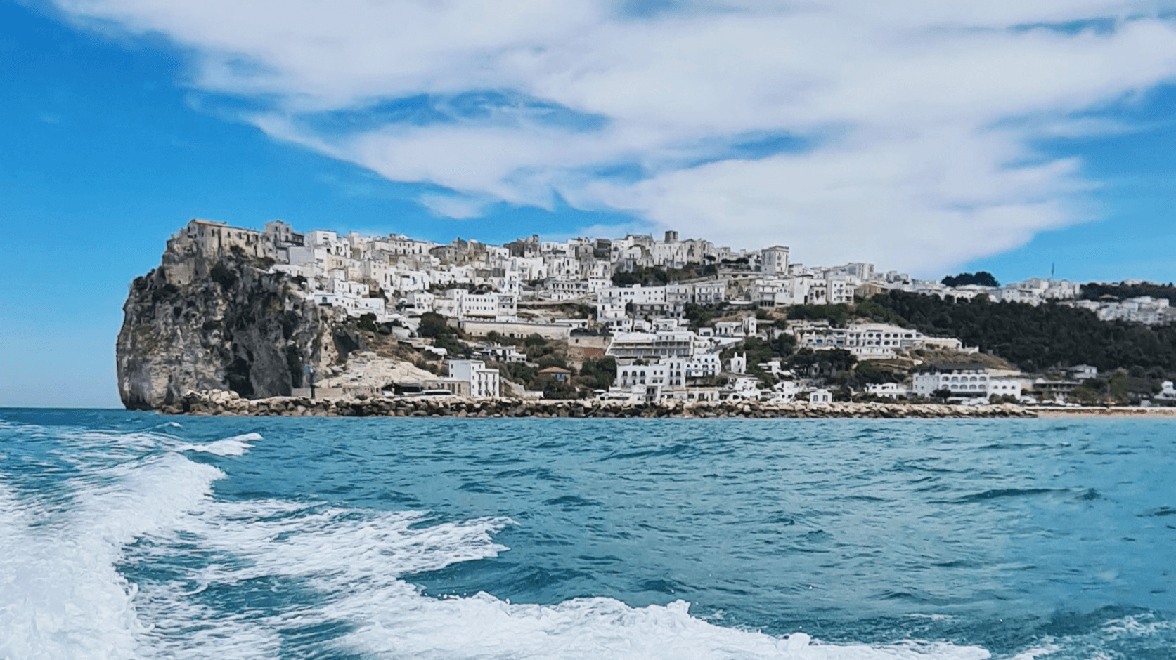 Costa Garganica vista dall'alto